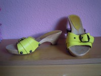 sandalias amarillas nº36-37